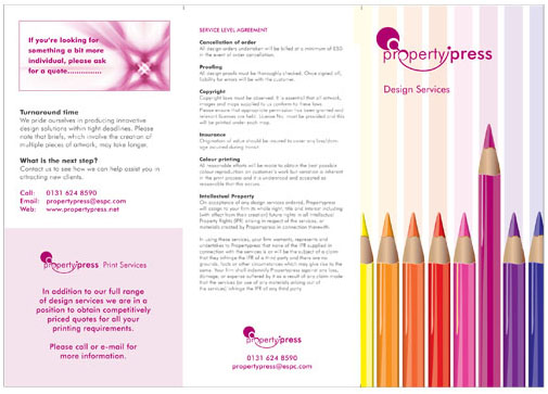 Propertypress Price Leaflet